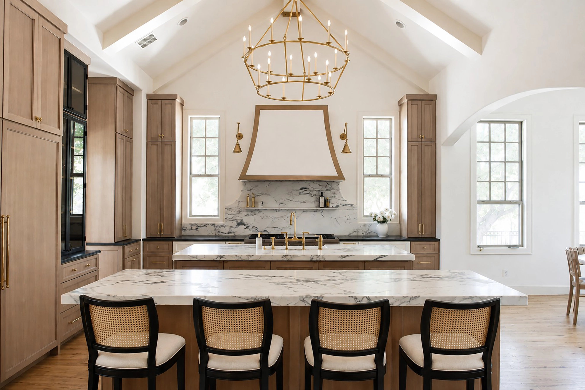 Carillion Lane kitchen after remodel with refined cabinetry and upgraded finishes